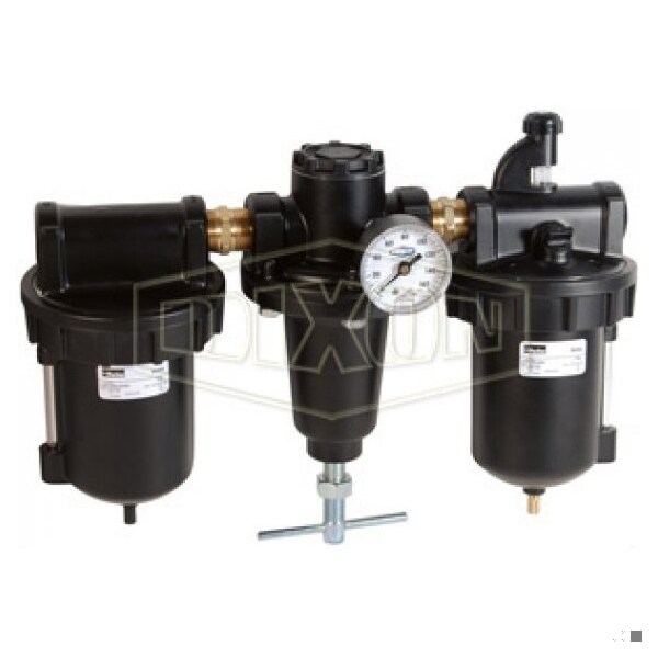 Watts by Standard Combination Unit with Sight Glass, 275 SCFM Flow Rate, Zinc Bowl, 250 psig Pressur
